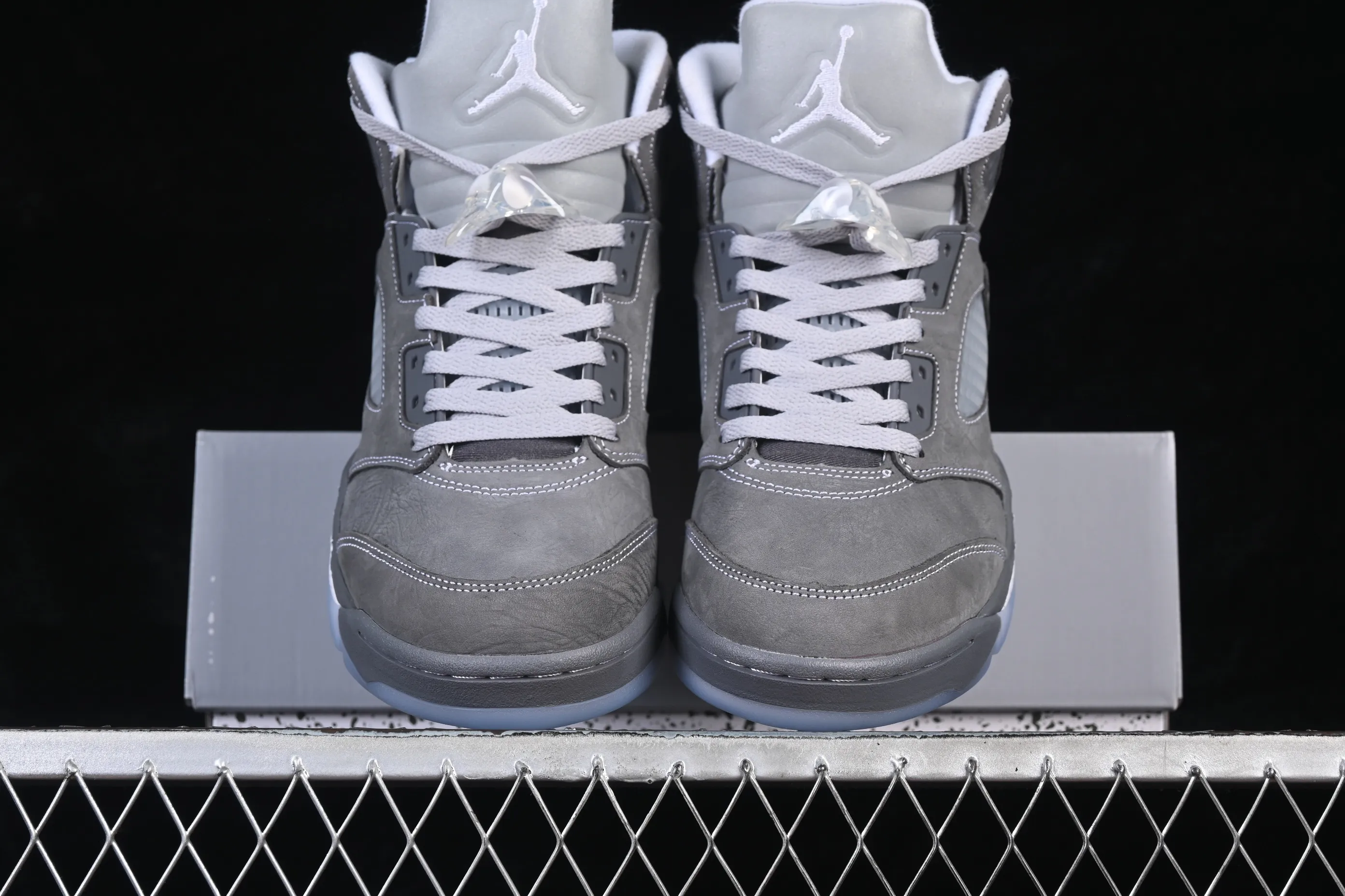 All categories Air Jordan Jordan series basketball shoes Air Jordan 5 TG version Air Jordan 5 "Wolf Grey" AJ5 Joe 5 Wolf Gray first layer basketball shoes DD0587-002